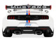 2025 Ford Mustang GTD Spirit of America Performance White with Blue and Red Stripes 1/18 Model Car GT Spirit GT956