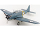 Douglas SBD 3 Dauntless Aircraft 06624 41 S 13 Operation Torch VS 41 USS Ranger 1942 United States Navy Premium Collection 1/32 Diecast Model Hobby Master HA0218