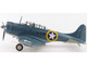 Douglas SBD 3 Dauntless Aircraft 06624 41 S 13 Operation Torch VS 41 USS Ranger 1942 United States Navy Premium Collection 1/32 Diecast Model Hobby Master HA0218