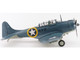 Douglas SBD 3 Dauntless Aircraft 06624 41 S 13 Operation Torch VS 41 USS Ranger 1942 United States Navy Premium Collection 1/32 Diecast Model Hobby Master HA0218