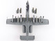 Fairchild Republic A 10C Thunderbolt II Attack Aircraft 80 0283 25th FS 51st FW Osan Air Base 2015 United States Air Force Air Power Series 1/72 Diecast Model Hobby Master HA1341