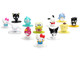Set of 12 Diecast Figures Hello Kitty and Friends Franchise Nano Metalfigs Series Diecast models Jada 37119