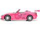Brian s Nissan Skyline GT R R34 Silver Metallic with Blue Stripes and Suki s Honda S2000 Pink with Graphics Set of 2 Cars Fast & Furious 25th Anniversary Fast & Furious Series 1/24 Diecast Model Cars Jada 37543