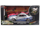 Brian s Nissan Skyline GT R R34 Silver Metallic with Blue Stripes and Suki s Honda S2000 Pink with Graphics Set of 2 Cars Fast & Furious 25th Anniversary Fast & Furious Series 1/24 Diecast Model Cars Jada 37543