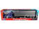 Kenworth W900 Truck Blue with Gray Container 1/32 Diecast Model Welly 32663W-BL Kenworth W900 Truck Blue with Gray Container 1/32 Diecast Model Welly 32663W-BL