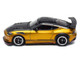 Nissan Fairlady Z Top Secret RZ34 RHD Right Hand Drive Gold Metallic with Carbon Hood and Black Top 1/64 Diecast Model Car Inno Models IN64-400ZTS-GOLD