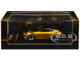 Nissan Fairlady Z Top Secret RZ34 RHD Right Hand Drive Gold Metallic with Carbon Hood and Black Top 1/64 Diecast Model Car Inno Models IN64-400ZTS-GOLD