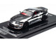 Toyota Supra A80 Top Secret GT300 RHD Right Hand Drive Chrome with Carbon Hood and Red Interior Tokyo Auto Salon 2026 Event Exclusive 1/64 Diecast Model Car Inno Models IN64-A80TS-TAS26