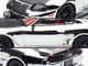 Toyota Supra A80 Top Secret GT300 RHD Right Hand Drive Chrome with Carbon Hood and Red Interior Tokyo Auto Salon 2026 Event Exclusive 1/64 Diecast Model Car Inno Models IN64-A80TS-TAS26