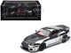 Toyota Supra A80 Top Secret GT300 RHD Right Hand Drive Chrome with Carbon Hood and Red Interior Tokyo Auto Salon 2026 Event Exclusive 1/64 Diecast Model Car Inno Models IN64-A80TS-TAS26