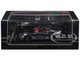 Toyota Supra A80 Top Secret GT300 RHD Right Hand Drive Chrome with Carbon Hood and Red Interior Tokyo Auto Salon 2026 Event Exclusive 1/64 Diecast Model Car Inno Models IN64-A80TS-TAS26