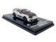 Toyota Supra A80 Top Secret GT300 RHD Right Hand Drive Chrome with Carbon Hood and Red Interior Tokyo Auto Salon 2026 Event Exclusive 1/64 Diecast Model Car Inno Models IN64-A80TS-TAS26