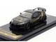 Toyota GR86 Pandem RHD Right Hand Drive Black with Gold Graphics Hobby Expo China 2025 Event Exclusive 1/64 Diecast Model Car Inno Models IN64-GR86P-HEC25