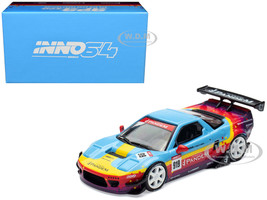 Honda NSX NA1 #919 Pandem Rocket Bunny Light Blue with Graphics APA XPO 2025 Event Edition 1/64 Diecast Model Car Inno Models IN64-NSXP-APA25