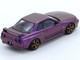 Nissan Skyline GT R R32 RHD Right Hand Drive Midnight Purple Metallic Australian Special Edition 1/64 Diecast Model Car Inno Models IN64-R32-MP-AS