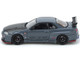 Nissan Skyline GT R R34 Top Secret RHD Right Hand Drive Stealth Gray with Carbon Hood GTSHOW 2025 Event Edition 1/64 Diecast Model Car Inno Models IN64-R34TS-GTSHOW25