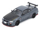 Nissan Skyline GT R R34 Top Secret RHD Right Hand Drive Stealth Gray with Carbon Hood GTSHOW 2025 Event Edition 1/64 Diecast Model Car Inno Models IN64-R34TS-GTSHOW25 Nissan Skyline GT R R34 Top Secret RHD Right Hand Drive Stealth Gray with Carbon Hood GTSHOW 2025 Event Edition 1/64 Diecast Model Car Inno Models IN64-R34TS-GTSHOW25