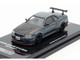 Nissan Skyline GT R R34 Top Secret RHD Right Hand Drive Stealth Gray with Carbon Hood GTSHOW 2025 Event Edition 1/64 Diecast Model Car Inno Models IN64-R34TS-GTSHOW25 Nissan Skyline GT R R34 Top Secret RHD Right Hand Drive Stealth Gray with Carbon Hood GTSHOW 2025 Event Edition 1/64 Diecast Model Car Inno Models IN64-R34TS-GTSHOW25