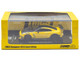 Nissan GT R R35 RHD Right Hand Drive Yellow with Carbon Hood and Black Top The Model Car Show Singapore 2025 Event Edition 1/64 Diecast Model Car Inno Models IN64-R35TS-TMCSS25