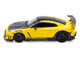 Nissan GT R R35 RHD Right Hand Drive Yellow with Carbon Hood and Black Top The Model Car Show Singapore 2025 Event Edition 1/64 Diecast Model Car Inno Models IN64-R35TS-TMCSS25
