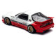 Mazda RX 7 FC3S Pandem Rocket Bunny White and Red with Black Stripes The Model Car Show Singapore 2025 Event Edition 1/64 Diecast Model Car Inno Models IN64-RX7FCP-TMCSS25 Mazda RX 7 FC3S Pandem Rocket Bunny White and Red with Black Stripes The Model Car Show Singapore 2025 Event Edition 1/64 Diecast Model Car Inno Models IN64-RX7FCP-TMCSS25