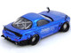 Mazda RX 7 FD3S RHD Right Hand Drive Pandem Rocket Bunny Blue Chrome Tokyo Auto Salon 2026 Event Edition 1/64 Diecast Model Car Inno Models IN64-RX7FDP-TAS26