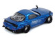 Mazda RX 7 FD3S RHD Right Hand Drive Pandem Rocket Bunny Blue Chrome Tokyo Auto Salon 2026 Event Edition 1/64 Diecast Model Car Inno Models IN64-RX7FDP-TAS26