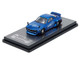 Mazda RX 7 FD3S RHD Right Hand Drive Pandem Rocket Bunny Blue Chrome Tokyo Auto Salon 2026 Event Edition 1/64 Diecast Model Car Inno Models IN64-RX7FDP-TAS26