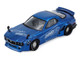 Mazda RX 7 FD3S RHD Right Hand Drive Pandem Rocket Bunny Blue Chrome Tokyo Auto Salon 2026 Event Edition 1/64 Diecast Model Car Inno Models IN64-RX7FDP-TAS26