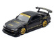 Nissan Top Secret Silvia S15 RHD Right Hand Drive Matt Black with Carbon Hood APA XPO 2025 Event Edition VIP Ticket Bundle 1/64 Diecast Model Car Inno Models IN64-S15TS-APA25VIP