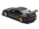 Nissan Top Secret Silvia S15 RHD Right Hand Drive Matt Black with Carbon Hood APA XPO 2025 Event Edition VIP Ticket Bundle 1/64 Diecast Model Car Inno Models IN64-S15TS-APA25VIP