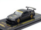 Nissan Top Secret Silvia S15 RHD Right Hand Drive Matt Black with Carbon Hood APA XPO 2025 Event Edition VIP Ticket Bundle 1/64 Diecast Model Car Inno Models IN64-S15TS-APA25VIP