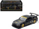 Nissan Top Secret Silvia S15 RHD Right Hand Drive Matt Black with Carbon Hood APA XPO 2025 Event Edition VIP Ticket Bundle 1/64 Diecast Model Car Inno Models IN64-S15TS-APA25VIP