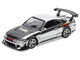Nissan Top Secret Silvia S15 RHD Right Hand Drive Chrome with Carbon Hood Tokyo Auto Salon Kuala Lumpur 2025 Event Edition 1/64 Diecast Model Car Inno Models IN64-S15TS-TASKL25