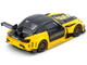 Honda S2000 RHD Right Hand Drive J s Racing Yellow with Carbon Hood and Top with Graphics Tokyo Auto Salon Kuala Lumpur 2025 Event Edition 1/64 Diecast Model Car Inno Models IN64-S2000JS-TASKL25