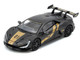 Yangwang U9 #01 Carbon Fiber with Gold Stripes APA XPO 2025 Event Edition 1/64 Diecast Model Car Inno Models IN64-YW-APA25