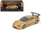 Toyota Supra A80 Top Secret Thailand GT300 RHD Right Hand Drive Gold Metallic Tokyo Auto Salon Kuala Lumpur 2025 Event Exclusive 1/64 Diecast Model Car Inno Models IN64-A80TSTH-TASKL25
