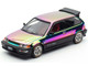 Honda Civic SiR EF9 RHD Right Hand Drive Chameleon Thailand Diecast Expo 2025 Event Dinner Edition 1/64 Diecast Model Car Inno Models IN64-EF9-TDE25DC