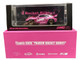 Toyota GR86 Pandem Rocket Bunny RHD Right Hand Drive Pink Metallic with Graphics APA XPO 2025 Event Exclusive 1/64 Diecast Model Car Inno Models IN64-GR86P-APA25