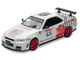 Nissan Skyline GT R R34 RHD Right Hand Drive #65 Black Crow White with Black Pinstripes Singapore Diecast Expo 2025 Event Edition 1/64 Diecast Model Car Inno Models IN64-R34-BC-SGDE25 Nissan Skyline GT R R34 RHD Right Hand Drive #65 Black Crow White with Black Pinstripes Singapore Diecast Expo 2025 Event Edition 1/64 Diecast Model Car Inno Models IN64-R34-BC-SGDE25