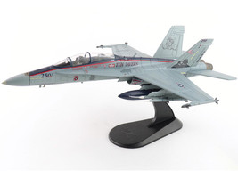 McDonnell Douglas F A 18D Hornet Aircraft 164874 US Marines 250 Years VMFA 112 Cowboys 2025 United States Marines Air Power Series 1/72 Diecast Model Hobby Master HA3593