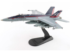 Boeing F A 18E Super Hornet Fighter Aircraft 166817 VFA 136 Knighthawks USS Trumman 2024 United States Navy Air Power Series 1/72 Diecast Model Hobby Master HA5143