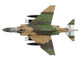 McDonnell Douglas F 4D Phantom II Fighter Bomber Aircraft 66 8738 Night Owl 497th TFS Ubon RTAFB Thailand 1972 United States Air Force Air Power Series 1/72 Diecast Model Hobby Master HA19081