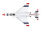 McDonnell Douglas F 4E Phantom II Fighter Bomber Aircraft Thunderbirds No 1 Plane 1973 74 Season United States Air Force Air Power Series 1/72 Diecast Model Hobby Master HA19083