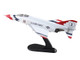 McDonnell Douglas F 4E Phantom II Fighter Bomber Aircraft Thunderbirds No 1 Plane 1973 74 Season United States Air Force Air Power Series 1/72 Diecast Model Hobby Master HA19083