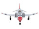 McDonnell Douglas F 4E Phantom II Fighter Bomber Aircraft Thunderbirds No 1 Plane 1973 74 Season United States Air Force Air Power Series 1/72 Diecast Model Hobby Master HA19083