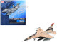 Lockheed F 16V Fighting Falcon Fighter Aircraft 93 0814 Play to Win 21st Sqn Luke AFB 2025 United States Air Force Air Power Series 1/72 Diecast Model Hobby Master HA38070