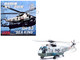 Sikorsky SH 3G Sea King Helicopter 149718 NF 0037 Helicopter Combat Support Squadron 1 HC 1 Fleet Angels USS Hancock CVA 19 1970s United States Navy 1/72 Diecast Model Legion LEG-14055LB