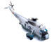 Sikorsky SH 3G Sea King Helicopter 149718 NF 0037 Helicopter Combat Support Squadron 1 HC 1 Fleet Angels USS Hancock CVA 19 1970s United States Navy 1/72 Diecast Model Legion LEG-14055LB