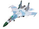 Sukhoi Su 27 Flanker B Aircraft Red 36 941st Fighter Aviation Regiment 1987 Soviet Air Force 1/100 Diecast Model Airplane Legion LEG-14701LA